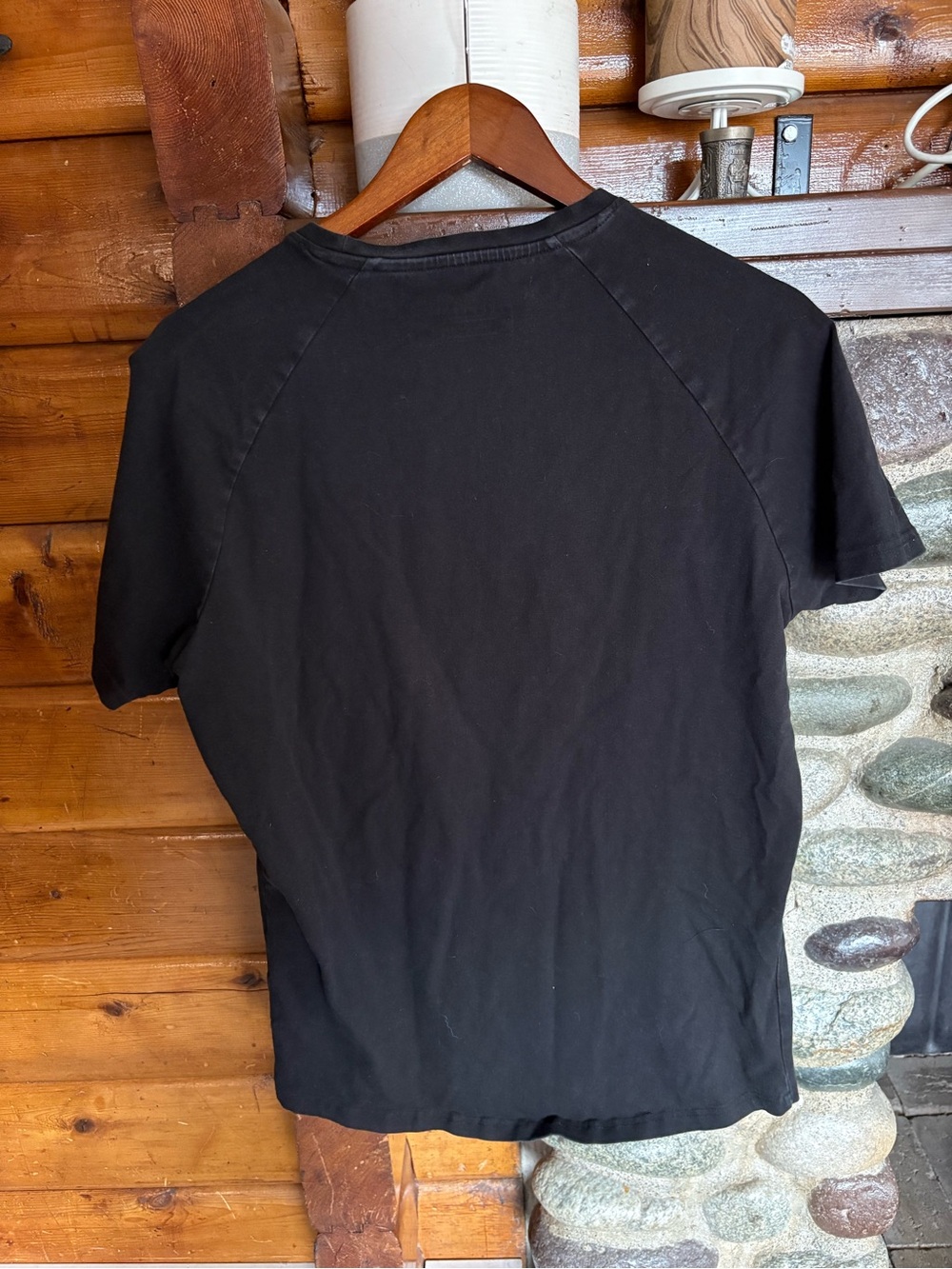 Alphalete Men's Black Performance Fit Logo Gym Workout T-Shirt L - Picture 4 of 4